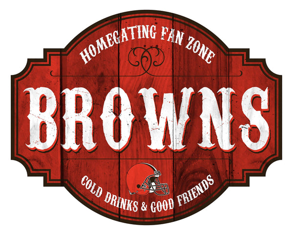 Cleveland Browns 2015-Homegating Tavern Sign - 12"