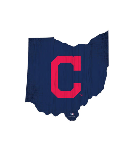 Cleveland Indians 0838-12in Team Color State