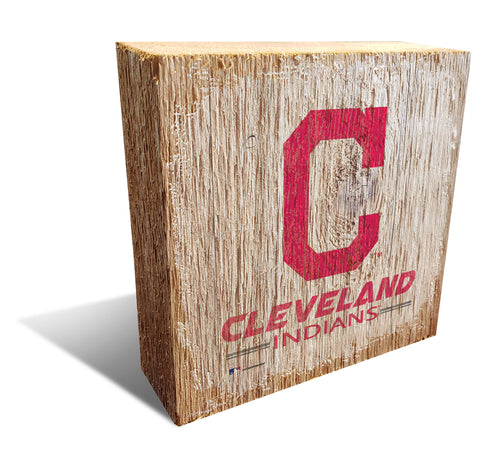 Cleveland Indians 0907-Team Logo Block