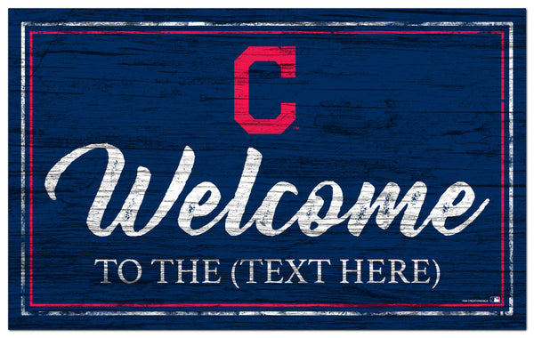 Cleveland Indians 0977-Welcome Team Color 11x19