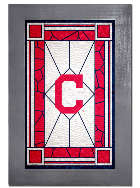 Cleveland Indians 1017-Stained Glass