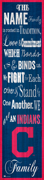 Cleveland Indians P0891-Family Banner 6x24