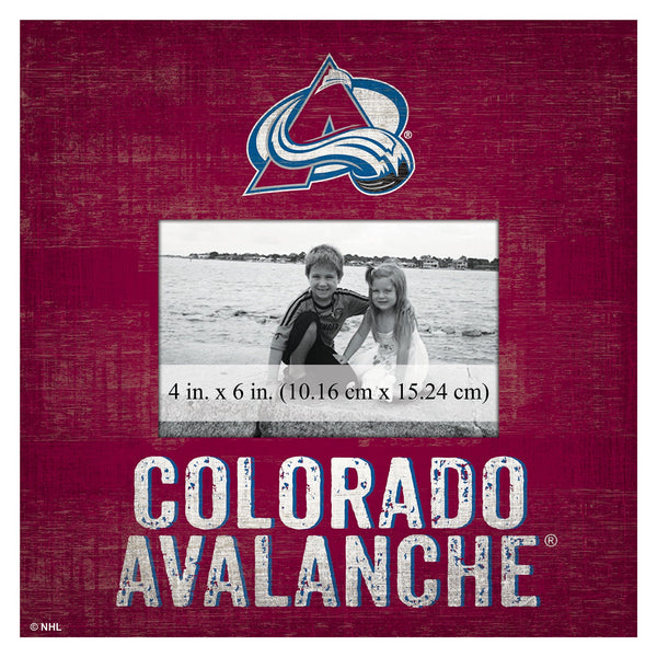 Colorado Avalanche 0739-Team Name 10x10 Frame