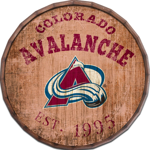 Colorado Avalanche 0938-Est date barrel top 16"