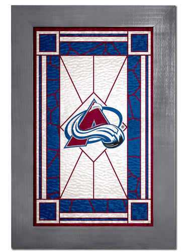 Colorado Avalanche 1017-Stained Glass