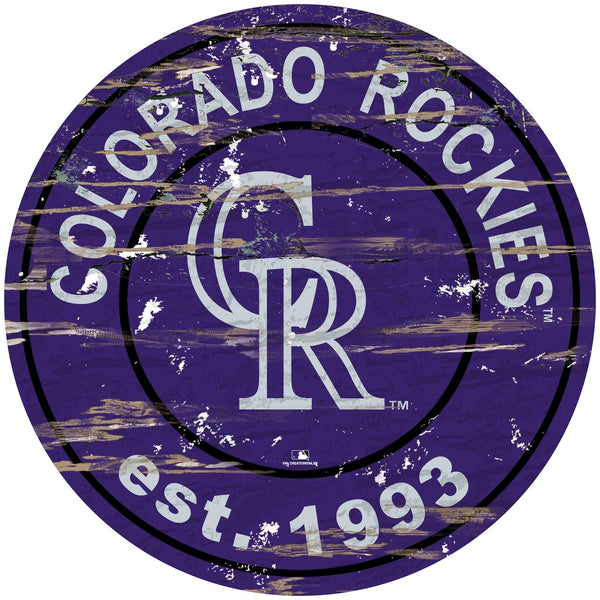 Colorado Rockies 0659-Established Date Round