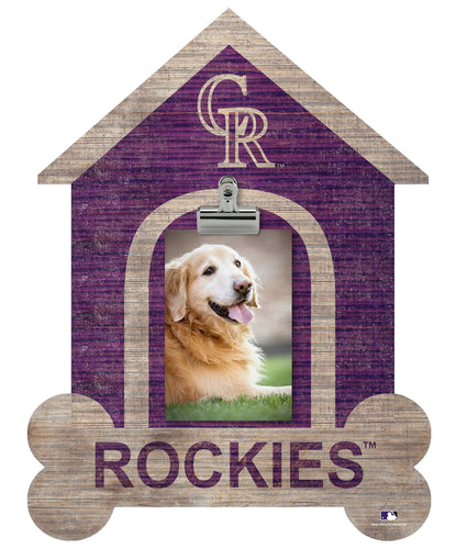 Colorado Rockies 0895-16 inch Dog Bone House