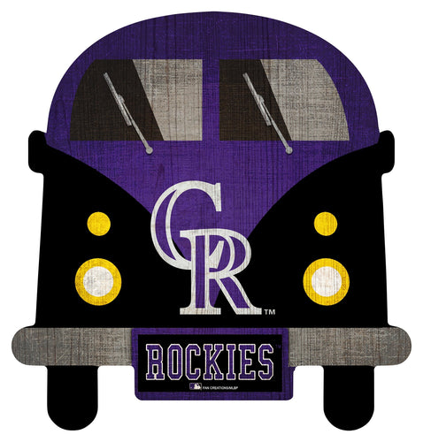 Colorado Rockies 0934-Team Bus