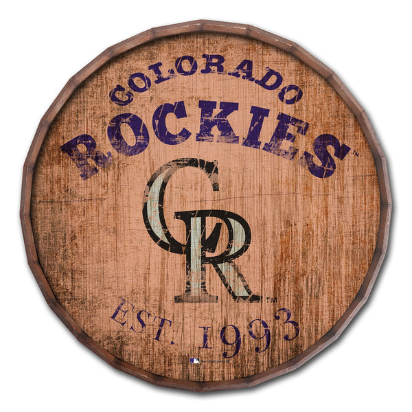 Colorado Rockies 0938-Est date barrel top 16"