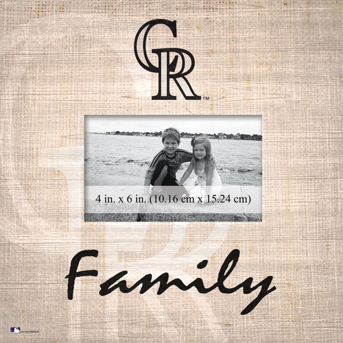 Colorado Rockies 0943-Family Frame