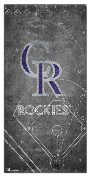 Colorado Rockies 1035-Chalk Playbook 6x12