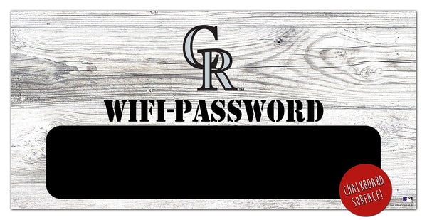 Colorado Rockies 1073-Wifi Password 6x12