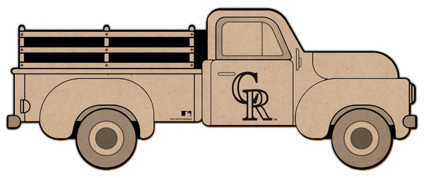 Colorado Rockies 1083-15" Truck coloring sign