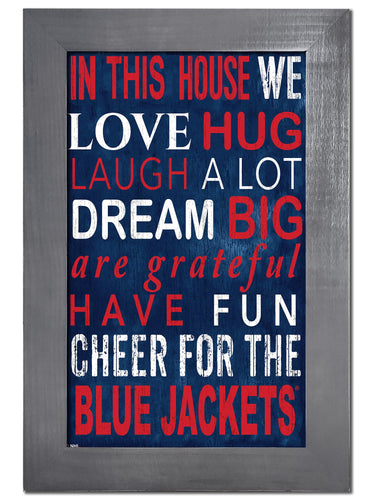 Columbus Blue Jackets 0725-Color In This House 11x19