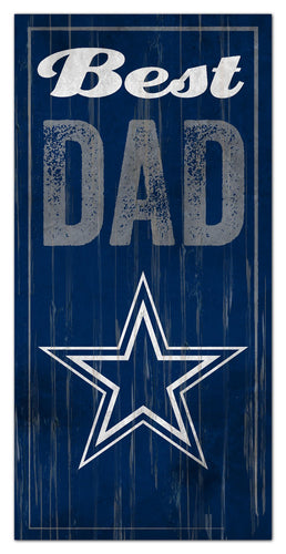 Dallas Cowboys 0632-Best Dad 6x12