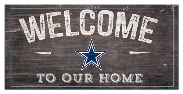 Dallas Cowboys 0654-Welcome 6x12