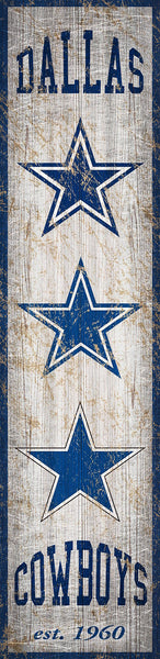 Dallas Cowboys 0787-Heritage Banner 6x24