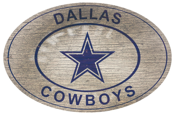 Dallas Cowboys 0801-46in Heritage Logo Oval