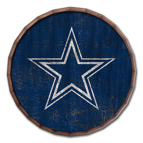Dallas Cowboys 0939-Cracked Color Barrel Top 16"