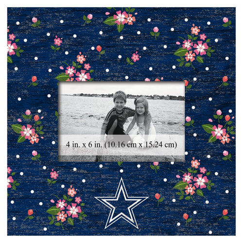 Dallas Cowboys 0965-Floral 10x10 Frame