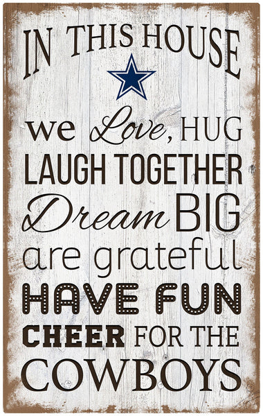 Dallas Cowboys 0976-In This House 11x19