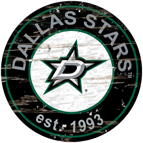 Dallas Stars 0659-Established Date Round