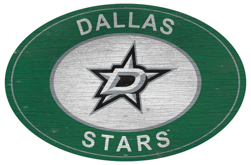 Dallas Stars 0801-46in Heritage Logo Oval