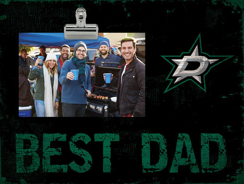 Dallas Stars 0893-Best Dad Clip Frame