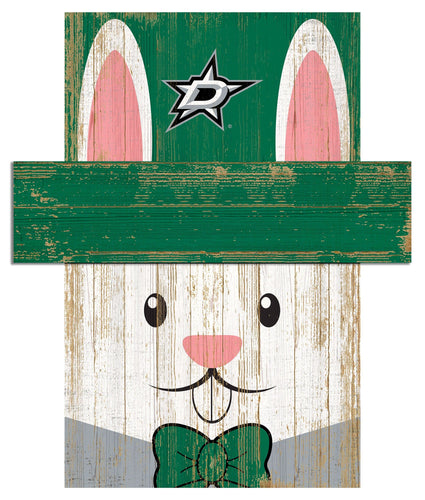 Dallas Stars 0918-Easter Bunny Head