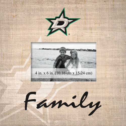 Dallas Stars 0943-Family Frame