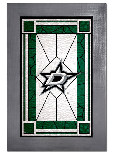 Dallas Stars 1017-Stained Glass