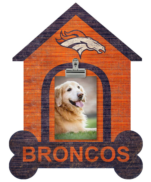 Denver Broncos 0895-16 inch Dog Bone House