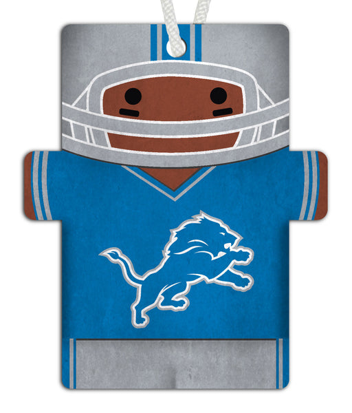 Detroit Lions 0988-Football Player Ornament 4.5in