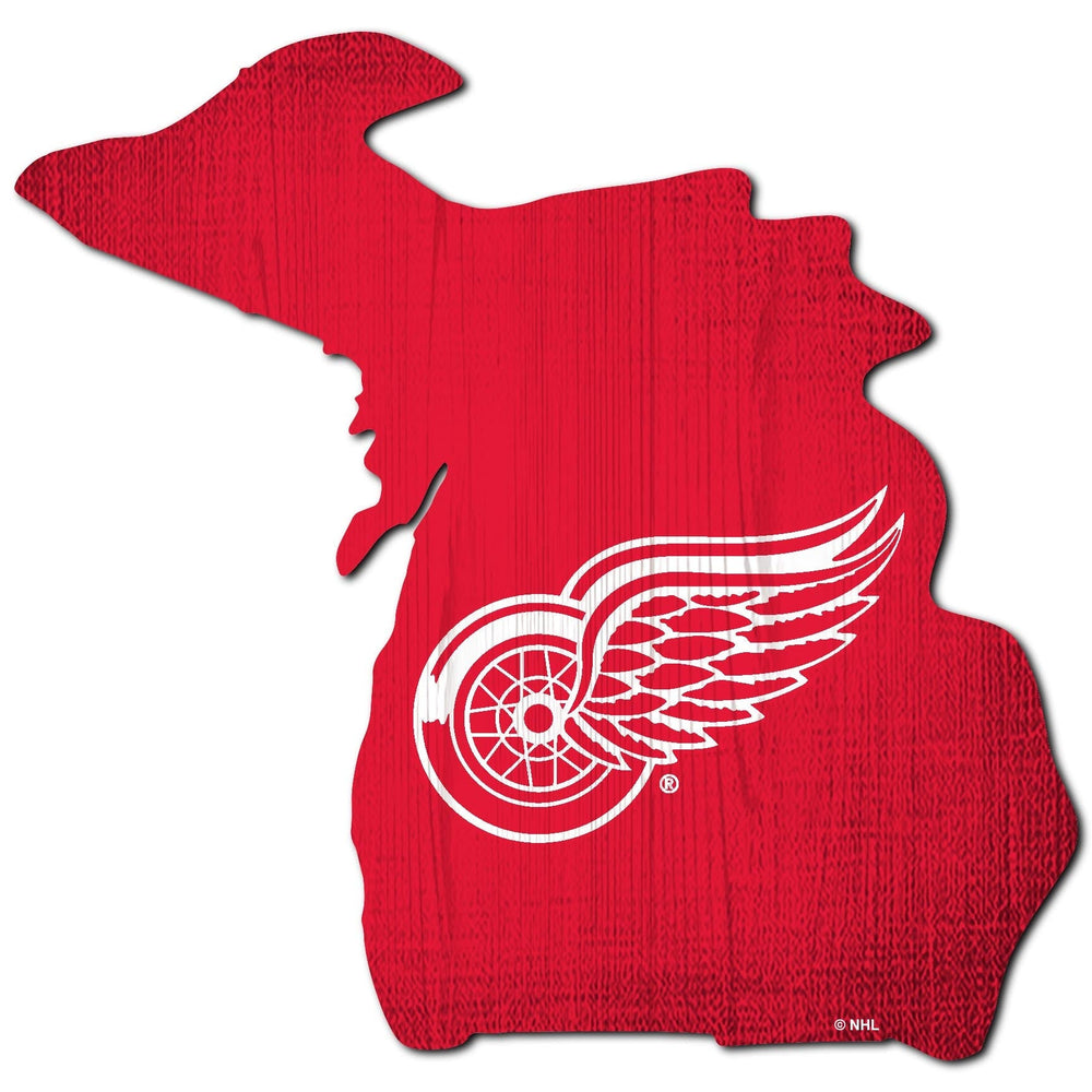 Detroit Red Wings 0838-12in Team Color State
