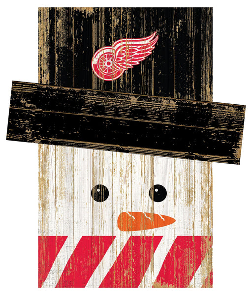 Detroit Red Wings 0921-Snow Man Head