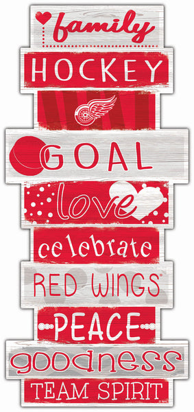 Detroit Red Wings 0928-Celebrations Stack 24in