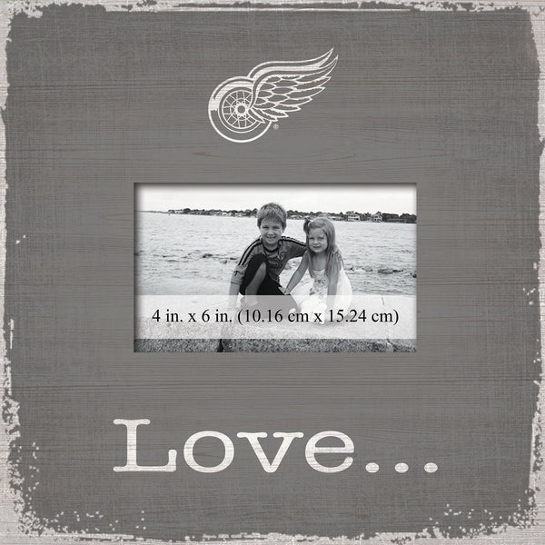 Detroit Red Wings 0942-Love Frame