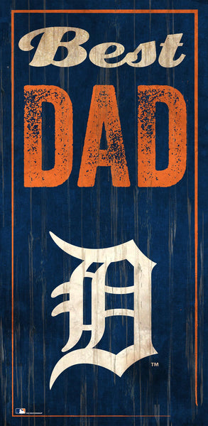 Detroit Tigers 0632-Best Dad 6x12