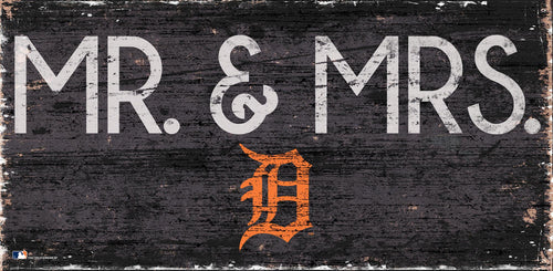 Detroit Tigers 0732-Mr. and Mrs. 6x12