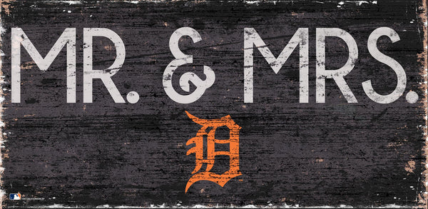 Detroit Tigers 0732-Mr. and Mrs. 6x12