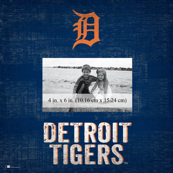 Detroit Tigers 0739-Team Name 10x10 Frame