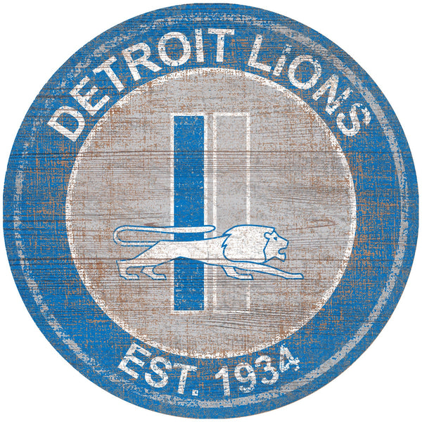 Detroit Tigers 0744-Heritage Logo Round