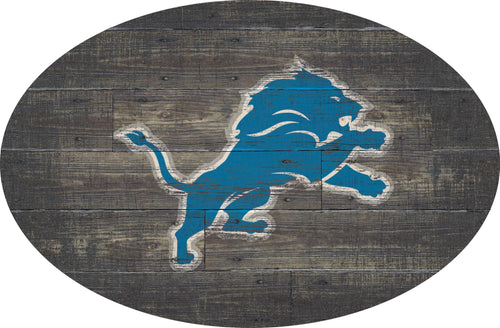 Detroit Tigers 0773-46in Distressed Wood Oval