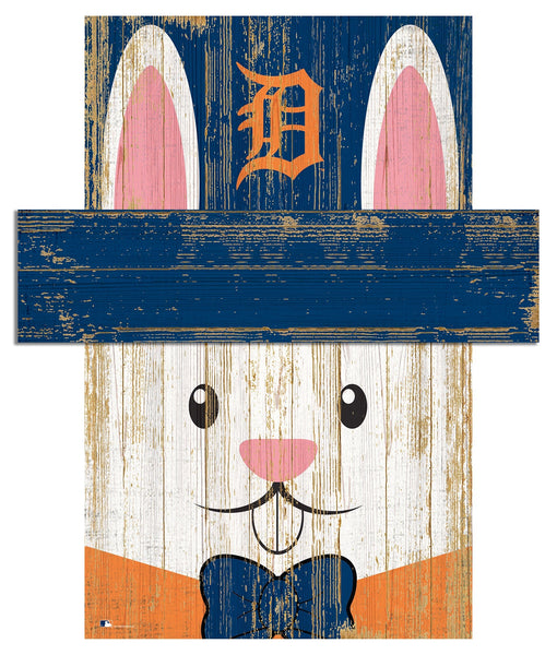 Detroit Tigers 0918-Easter Bunny Head