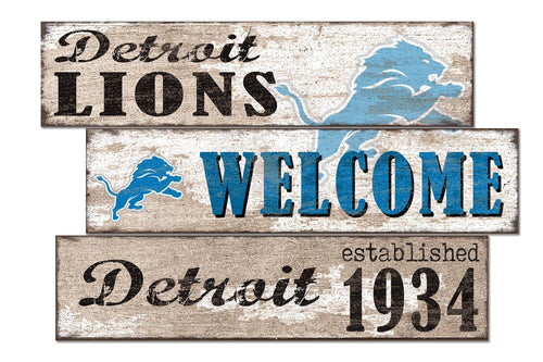 Detroit Tigers 1027-Welcome 3 Plank