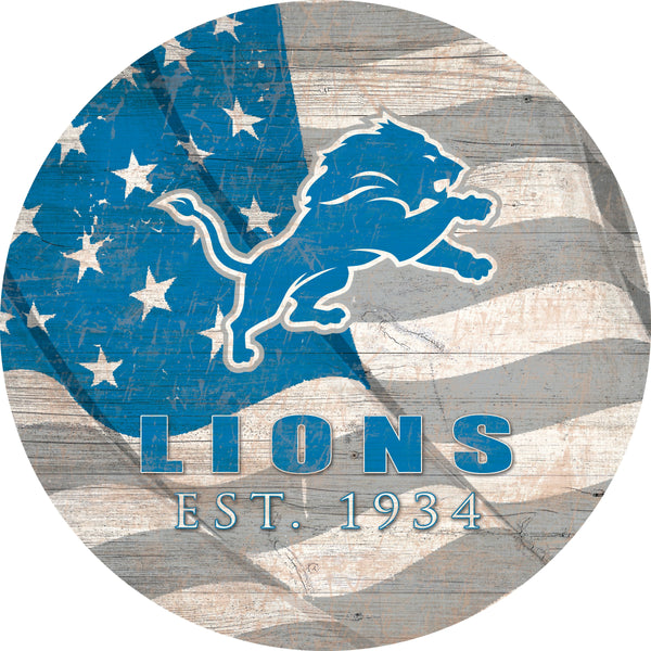 Detroit Tigers 1058-Team Color Flag Circle - 12"
