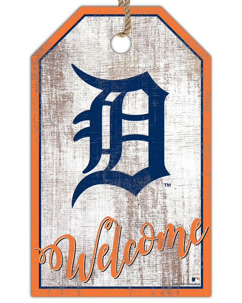 Detroit Tigers 2012-11X19 Welcome tag