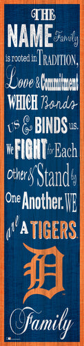 Detroit Tigers P0891-Family Banner 6x24