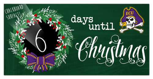 East Carolina 1050-Chalk Christmas Countdown 6x12