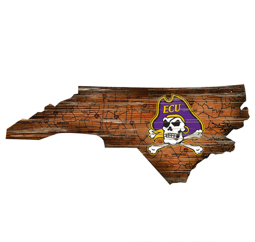 East Carolina Panthers 0728-24in Distressed State